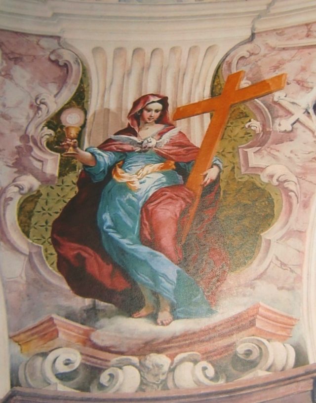 Fig. 1a Raffigurazione allegorica della Fede
